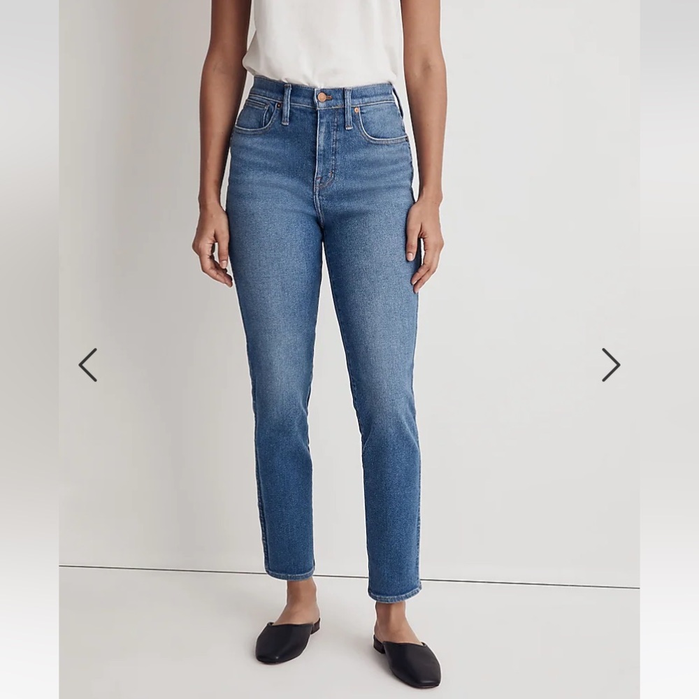 Straight leg Madewell jeans